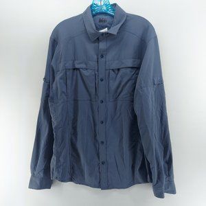 Rei men's button up shirt size medium
